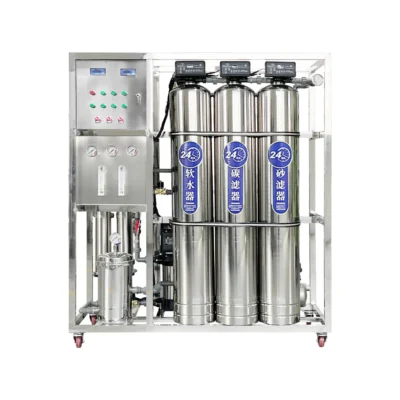 commercial deionized (di) reverse osmosis (ro) water treatment system with multi stage stainless steel pre filters 01