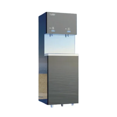 heavy duty step heating commercial water dispenser with hot & ambient dual dispersers for schools, factories & hospitals 01